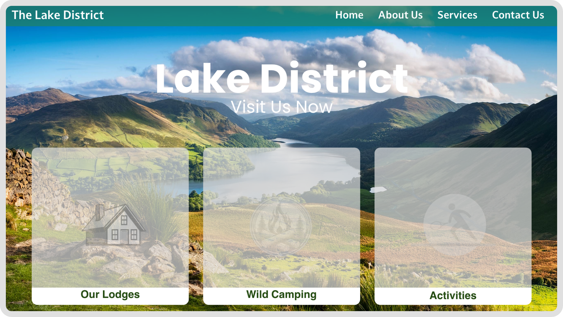 Image of our lake district project for desktop
